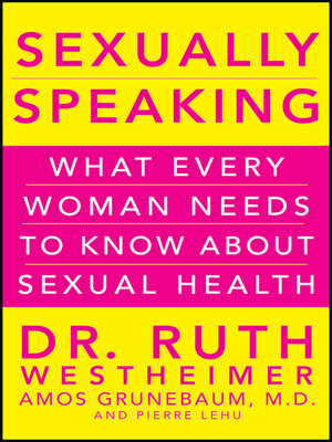 cover image of Sexually Speaking